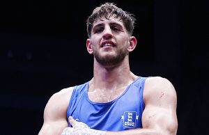 World Boxing Championships: Teagn Stott defeats Ukraine’s Danylo Zhasan to reach final, as Oleksandr Usyk watches on | Boxing News