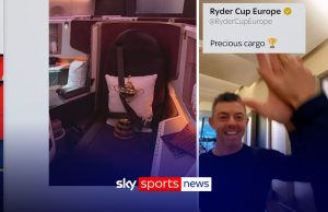 'It's getting closer' | Team Europe en route to Bethpage with 'precious cargo'!