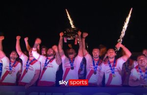 Craven Park ERUPTS as Hull KR crowned League Leaders' Shield winners