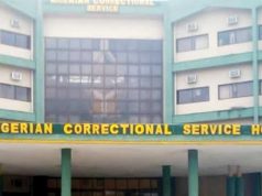 NBS: Nigeria prisons add 11,764 inmates between 2017 and 2025