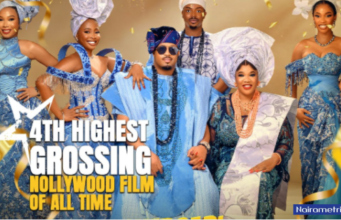 Toyin Abraham’s ‘Oversabi Aunty’ grosses N1Billion in Nigerian box office